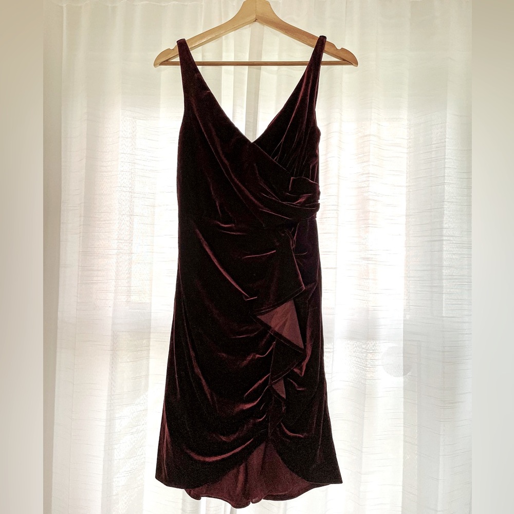 Lulu’s Velvet Cocktail Dress